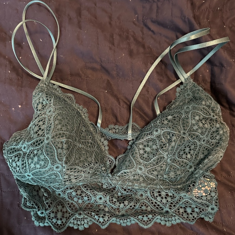 Auden Green Lace Bralette